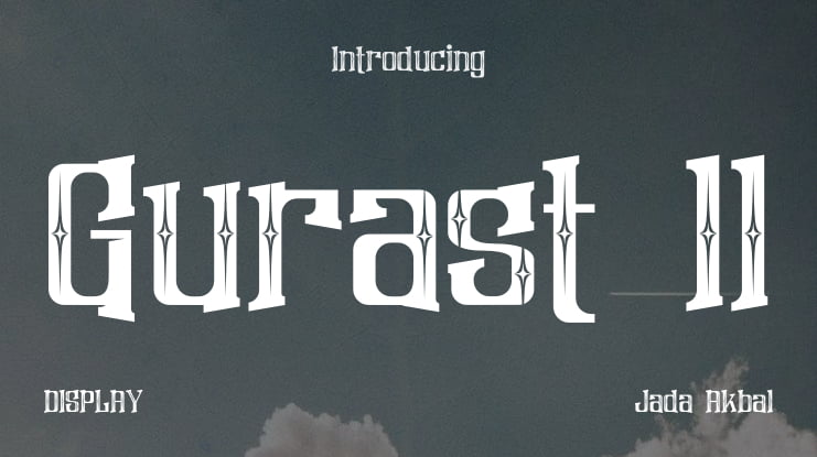 Gurast ll Font