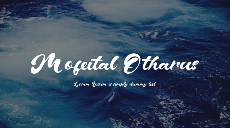 Mofeital Otharus Font