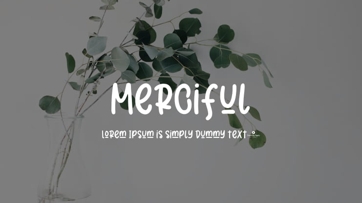 Merciful Font