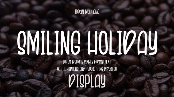 Smiling Holiday Font