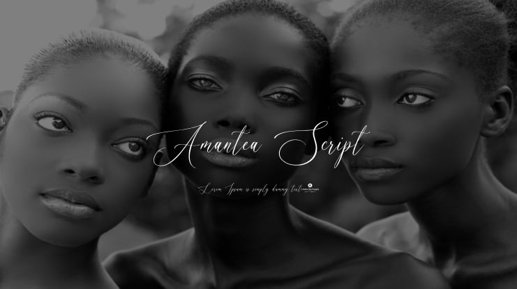 Amantea Script Font