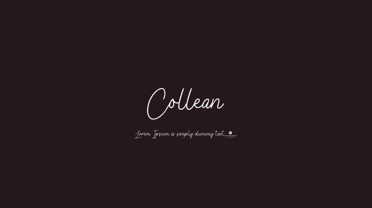 Collean Font