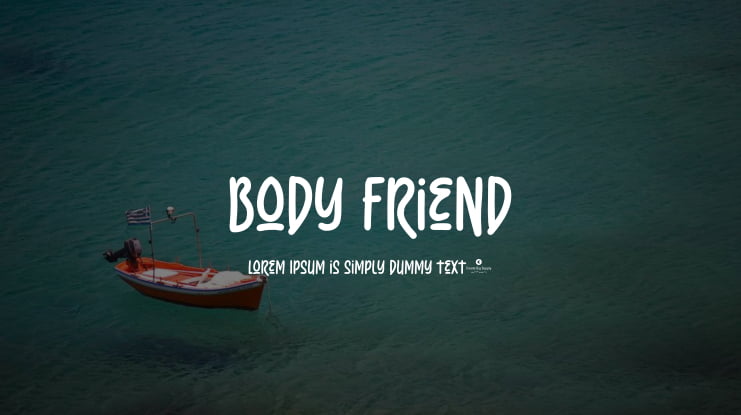 Body Friend Font