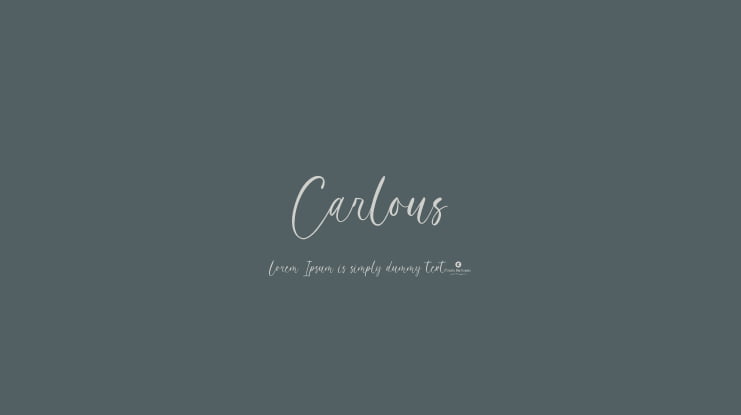 Carlous Font