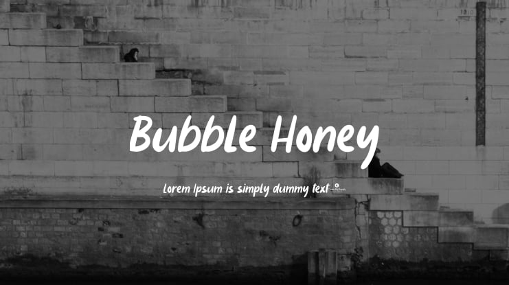 Bubble Honey Font