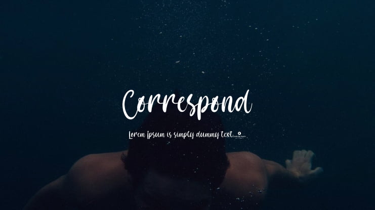 Correspond Font