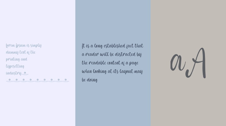 Correspond Font