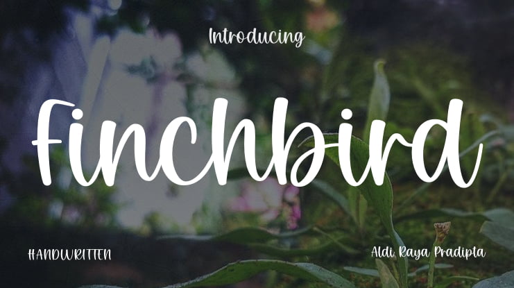 Finchbird Font