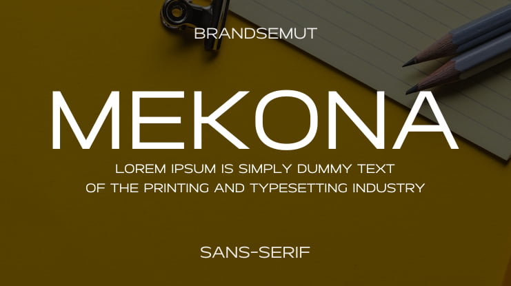 Mekona Font