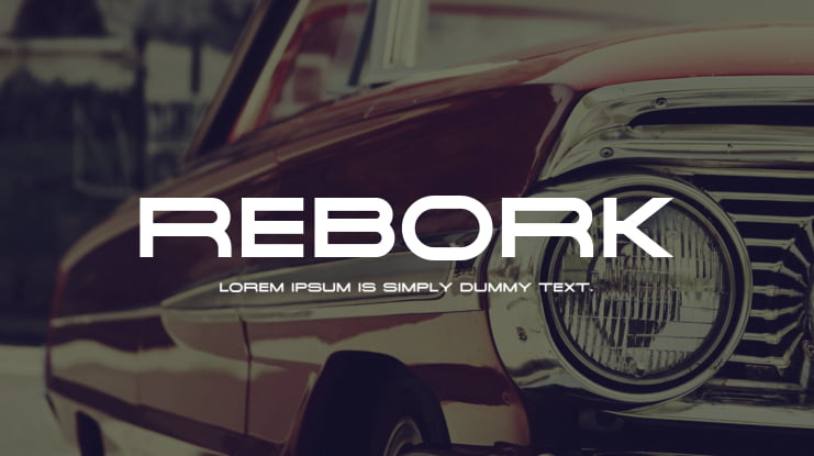 Rebork Font