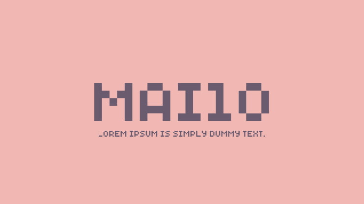 Mai10 Font