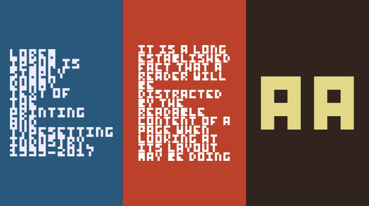 Trial 3x4 Font