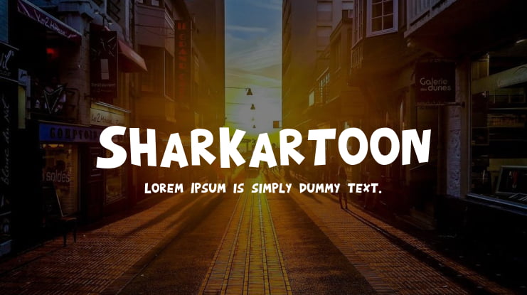 Sharkartoon Font