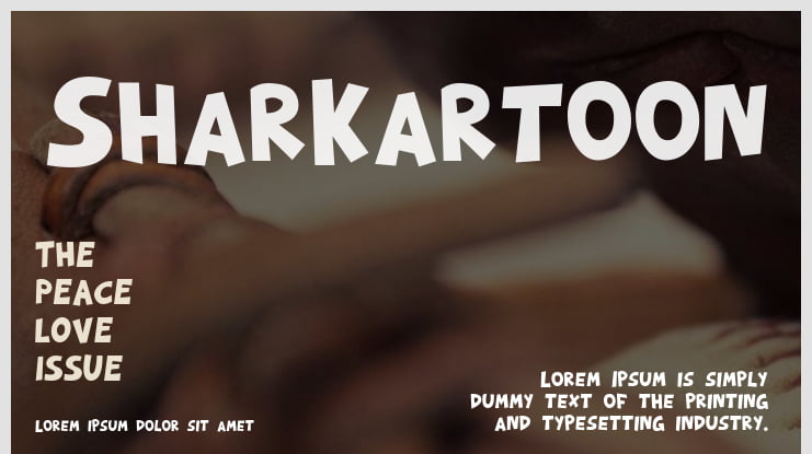 Sharkartoon Font