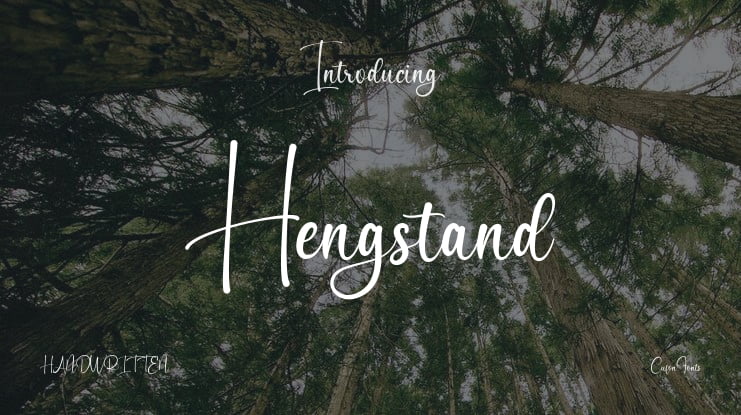 Hengstand Font