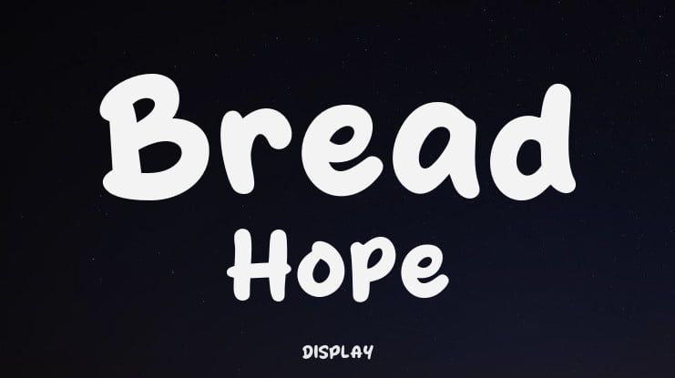 Bread Hope Font