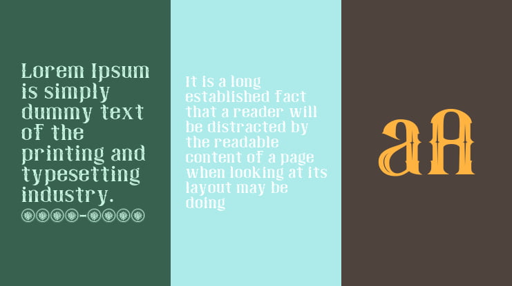 FATUMBRUTUM Font