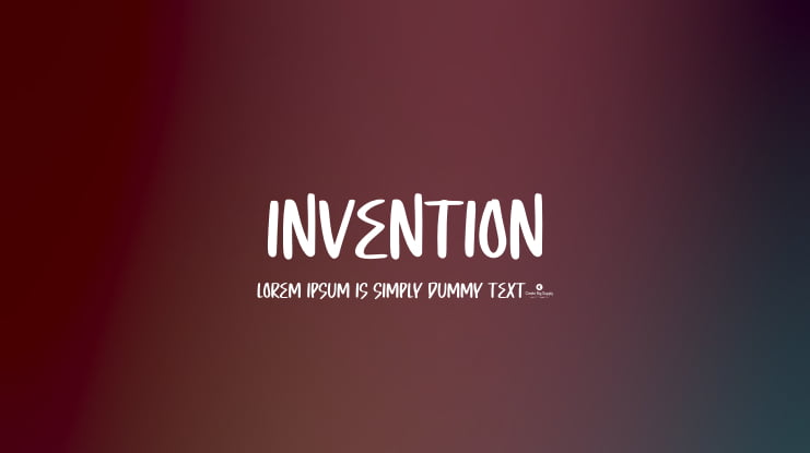 Invention Font