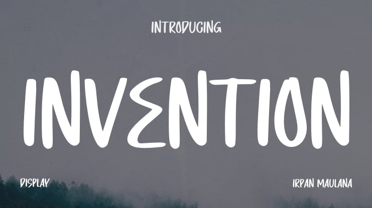 Invention Font