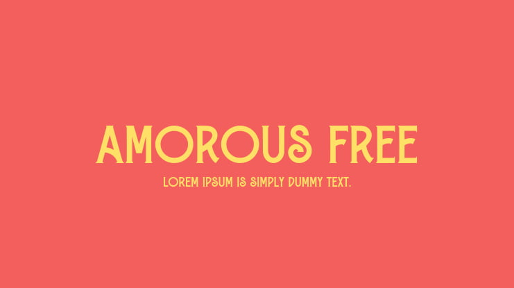 Amorous Free Font