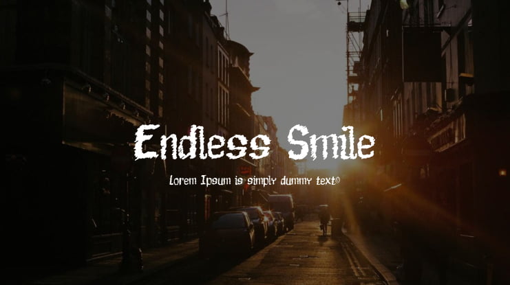 Endless Smile Font