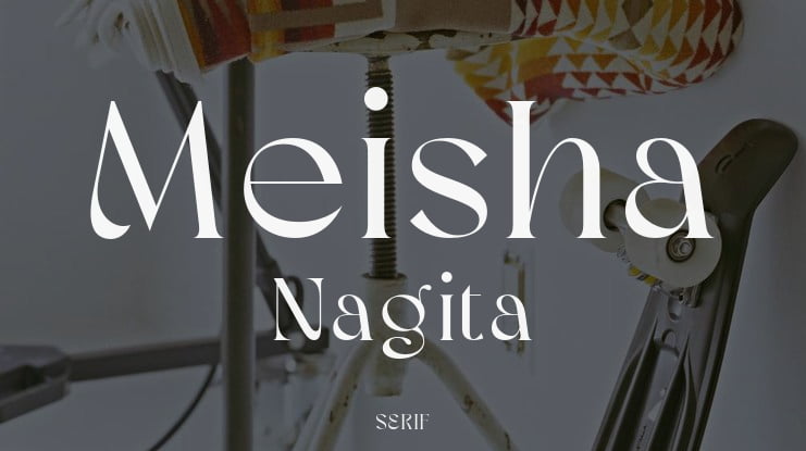 Meisha Nagita Font