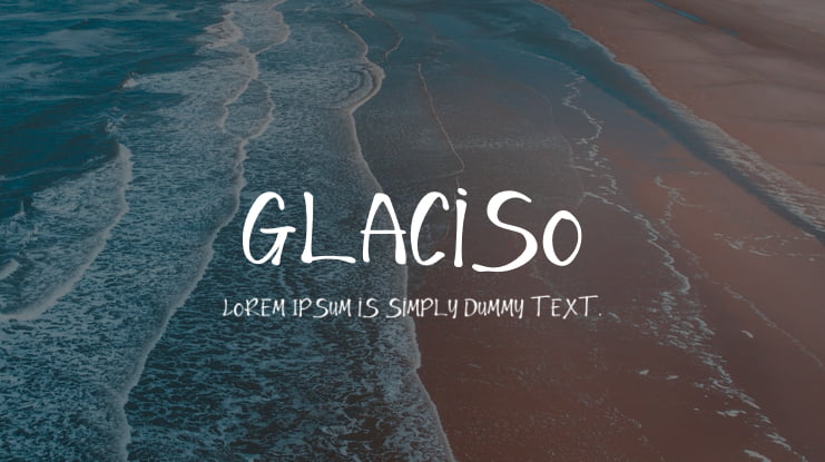 Glaciso Font