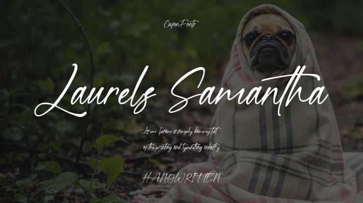 Laurels Samantha Font