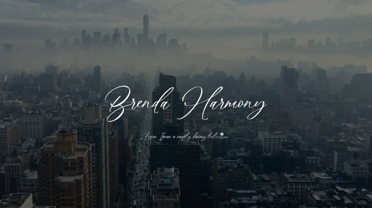 Brenda Harmony Font