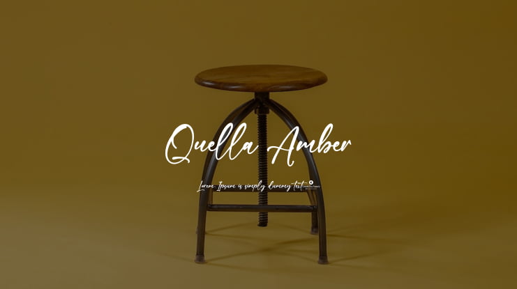 Quella Amber Font