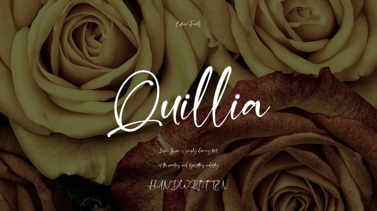 Quillia Font