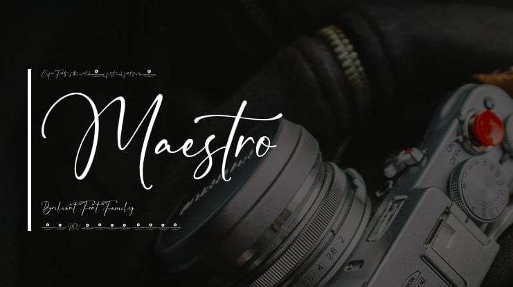 Maestro Briliant Font