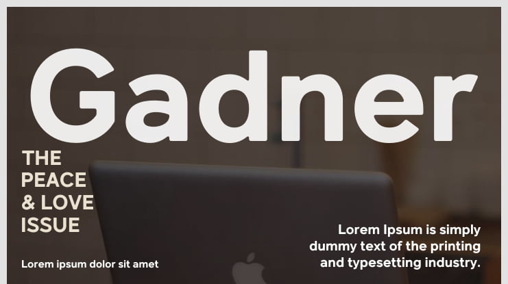 Gadner Font