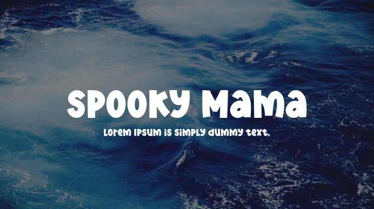 Spooky Mama Font