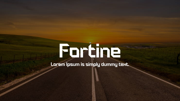 Fortine Font