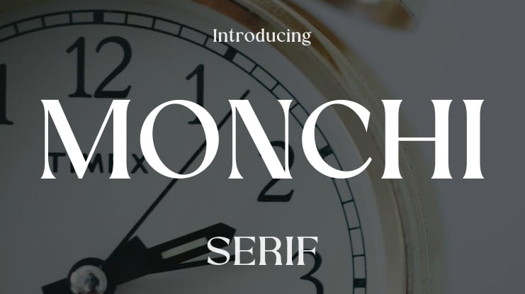 MONCHI Font