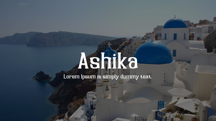 Ashika Font