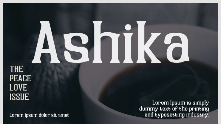 Ashika Font