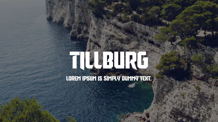 Tillburg Font