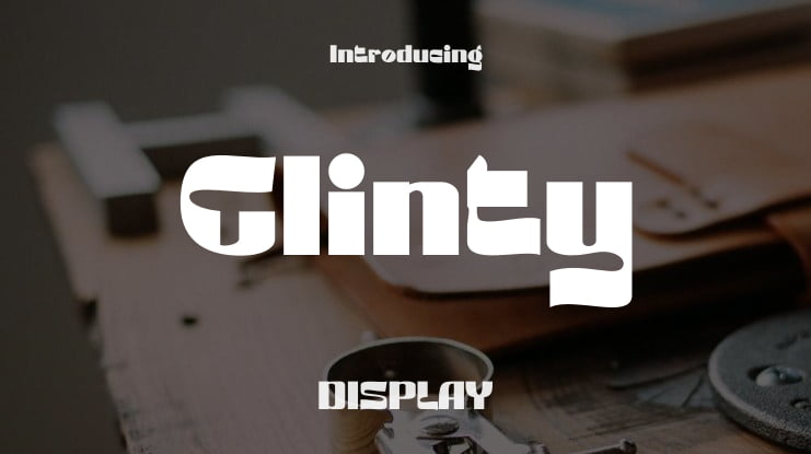 Glinty Font