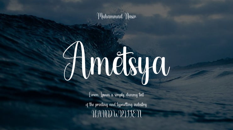 Ametsya Font