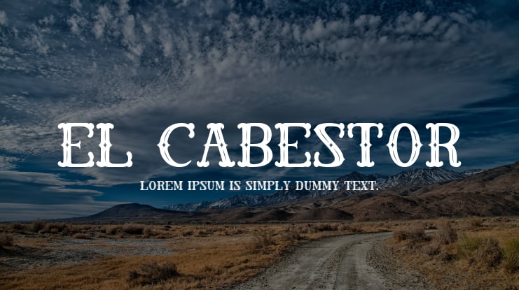 El Cabestor Font