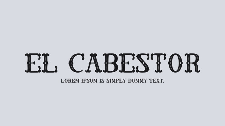 El Cabestor Font