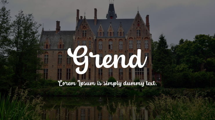 Grend Font