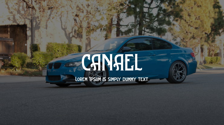 CANAEL Font