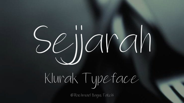 Sejjarah Klurak Font