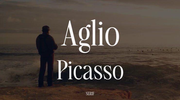 Aglio Picasso Font