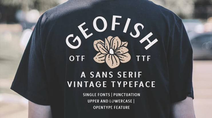 Geofish Font