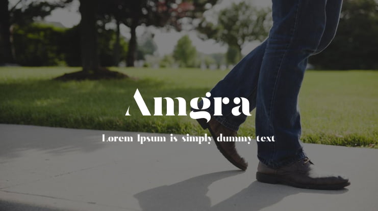 Amgra Font