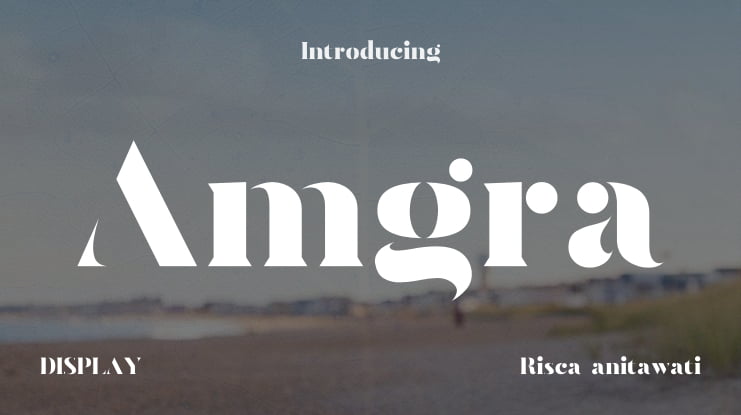 Amgra Font